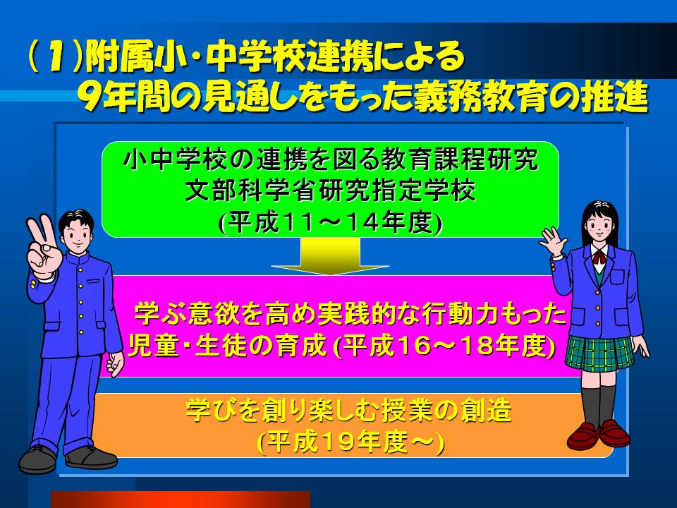 9年間のカリキュラム編成